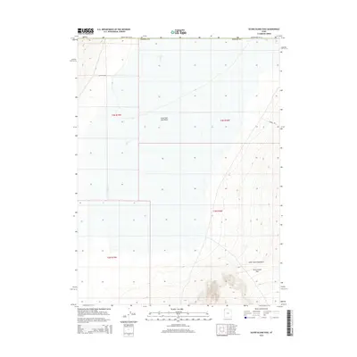 2014 Map of Silver Island Pass, 2014 Print