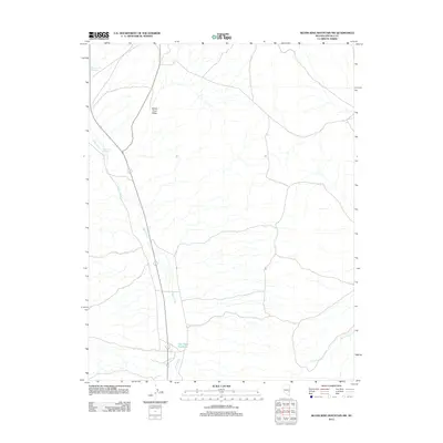 2012 Map of Silver King Mountain SW, 2012 Print