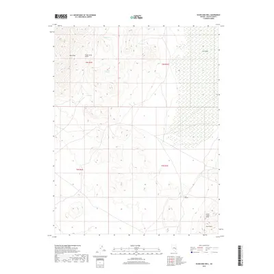 2018 Map of Silver King Well, 2018 Print