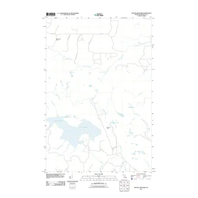 2011 Map of Silver Lake Basin, 2011 Print