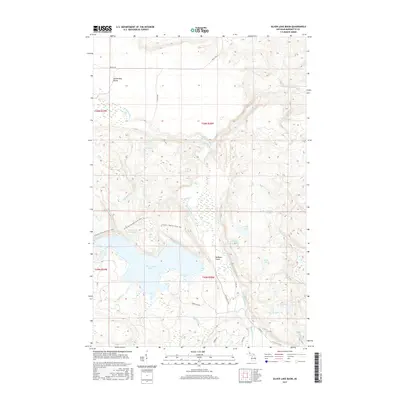2017 Map of Silver Lake Basin, 2017 Print