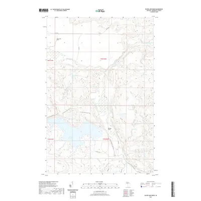 2019 Map of Silver Lake Basin, 2019 Print