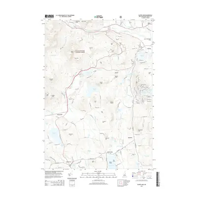 2015 Map of Silver Lake, 2015 Print