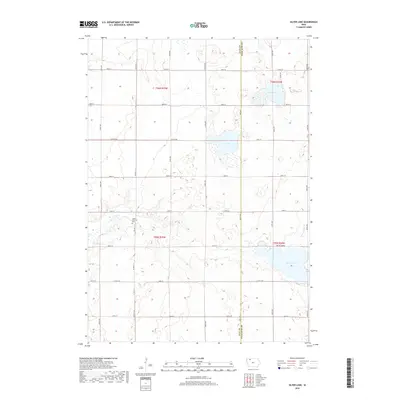 2018 Map of Silver Lake, 2018 Print