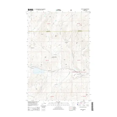 2014 Map of Silver Lake, 2014 Print