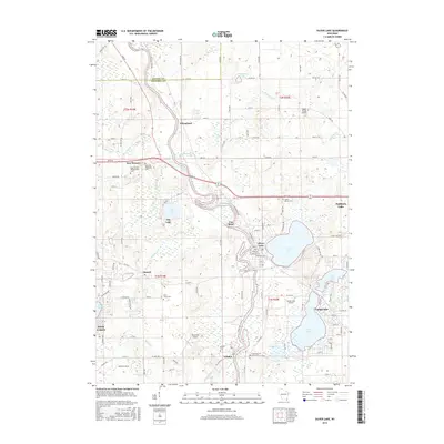 2016 Map of Silver Lake, 2016 Print