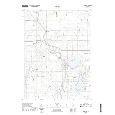 2018 Map of Silver Lake, 2018 Print
