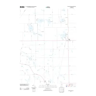 2013 Map of Silver Lake, 2013 Print