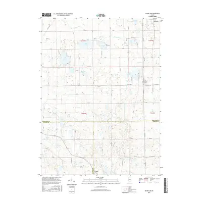 2016 Map of Silver Lake, 2016 Print