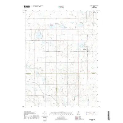 2019 Map of Silver Lake, 2019 Print