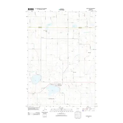 2013 Map of Silver Lake, 2013 Print
