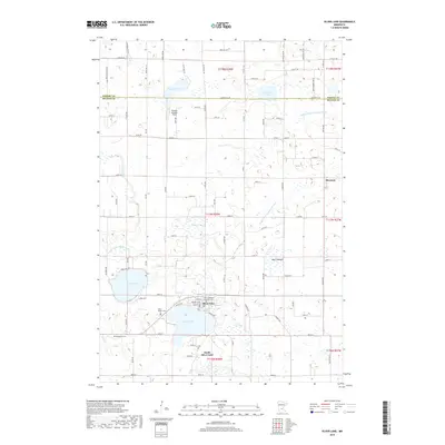 2019 Map of Silver Lake, 2019 Print