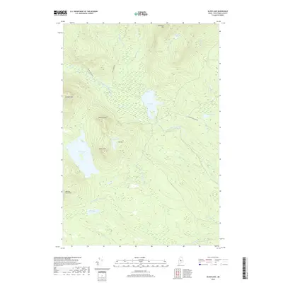2018 Map of Silver Lake, 2018 Print