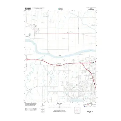 2009 Map of Silver Lake, 2009 Print