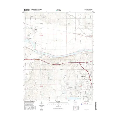 2016 Map of Silver Lake, 2016 Print