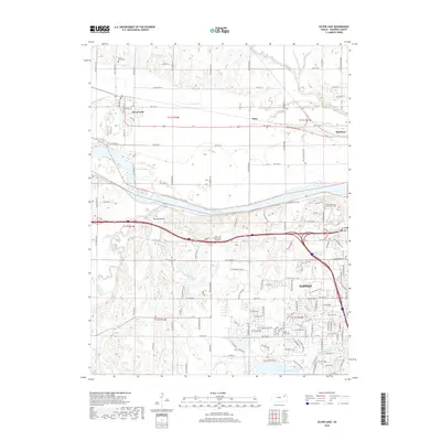 2018 Map of Silver Lake, 2018 Print