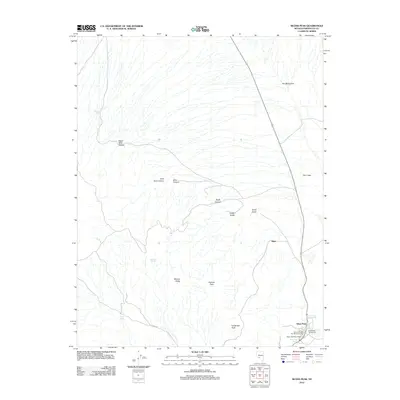 2012 Map of Silver Peak, 2012 Print