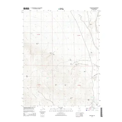 2014 Map of Silver Peak, 2014 Print