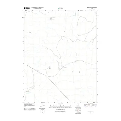 2011 Map of Silver Peak, 2011 Print