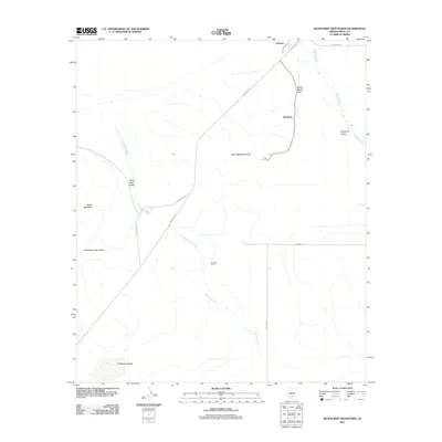 2011 Map of Silver Reef Mountains, 2011 Print