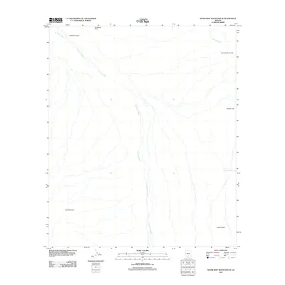 2011 Map of Silver Reef Mountains SE, 2011 Print