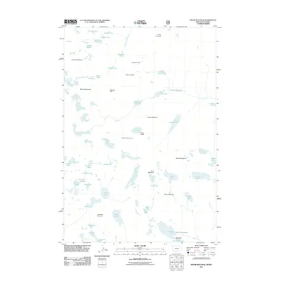 2011 Map of Silver Run Peak, 2011 Print