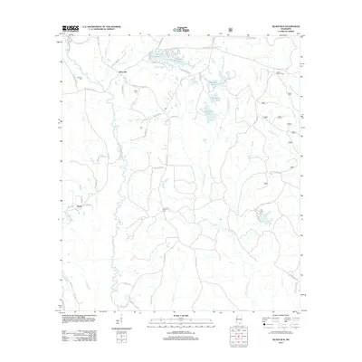 2012 Map of Silver Run, 2012 Print
