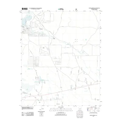 2011 Map of Silver Springs, 2011 Print