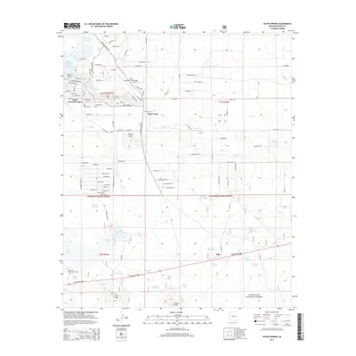 2014 Map of Silver Springs, 2014 Print