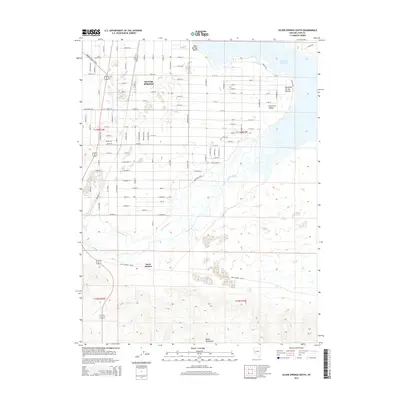 2014 Map of Silver Springs South, 2014 Print