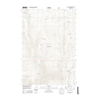 2013 Map of Silver Spur Ridge, 2013 Print