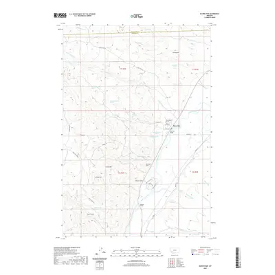 2020 Map of Silver Star, 2020 Print