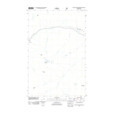 2011 Map of Silver Star Mountain, 2011 Print