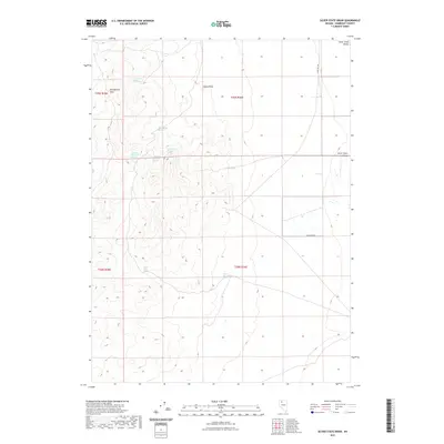 2021 Map of Silver State Draw, 2021 Print