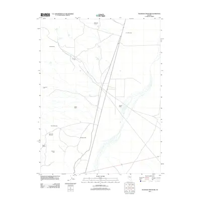 2012 Map of Silverado Mountain, 2012 Print