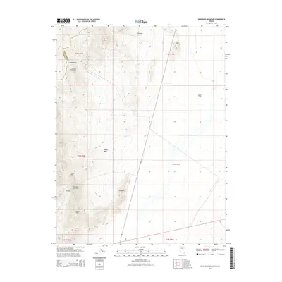 2014 Map of Silverado Mountain, 2014 Print