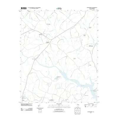 2011 Map of Silverstreet, 2011 Print