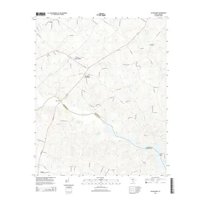 2014 Map of Silverstreet, 2014 Print