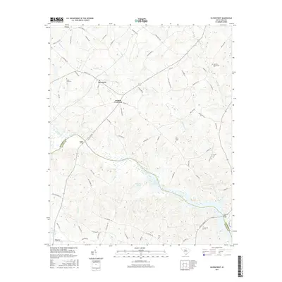 2017 Map of Silverstreet, 2017 Print