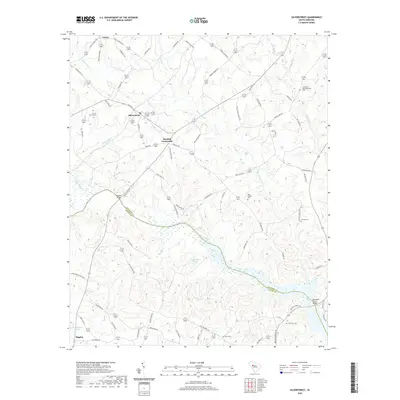 2020 Map of Silverstreet, 2020 Print