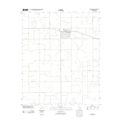 2012 Map of Silverton, 2012 Print