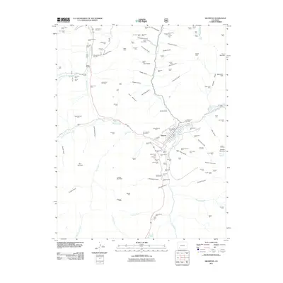 2011 Map of Silverton, 2011 Print