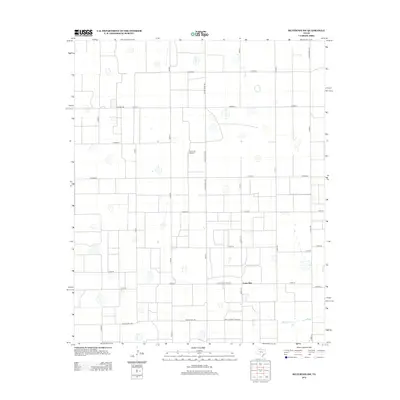 2012 Map of Silverton SW, 2012 Print