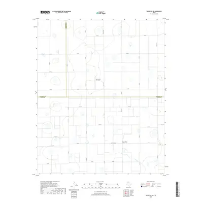 2019 Map of Silverton SW, 2019 Print