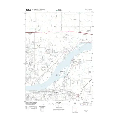 2012 Map of Silvis, 2012 Print