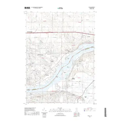 2018 Map of Silvis, 2018 Print