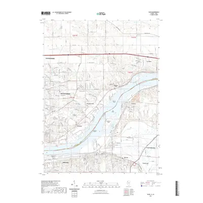 2021 Map of Silvis, 2021 Print