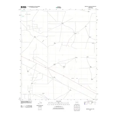 2010 Map of Simanola Valley, 2010 Print