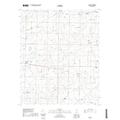 2018 Map of Simcoe, 2018 Print