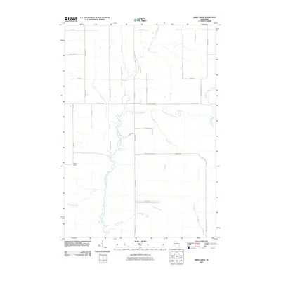 2010 Map of Simes Creek, 2010 Print